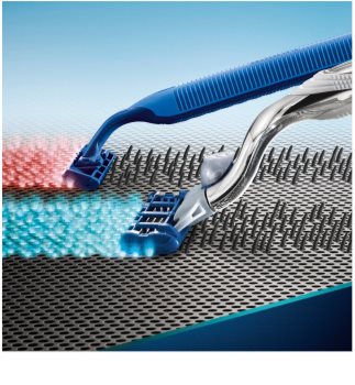 Gillette Mach 3 Turbo FCBarcelona Rasierer Ersatzklingen 4 pc