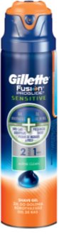 Gillette Fusion Proglide Sensitive τζελ ξυρίσματος 2 σε 1