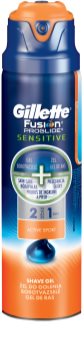 Gillette Fusion Proglide Sensitive τζελ ξυρίσματος 2 σε 1