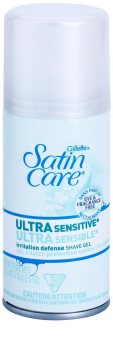 Gillette Satin Care Ultra Sensitive gel na holení pro ženy