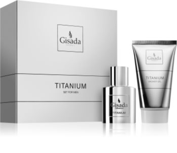 gisada titanium woda perfumowana 50 ml   zestaw