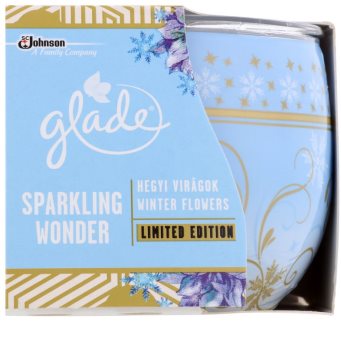 Glade Winter Flowers świeczka zapachowa 120 g
