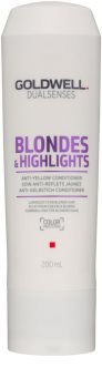 Goldwell Dualsenses Blondes & Highlights conditioner voor blond haar neutraliseert gele Tinten