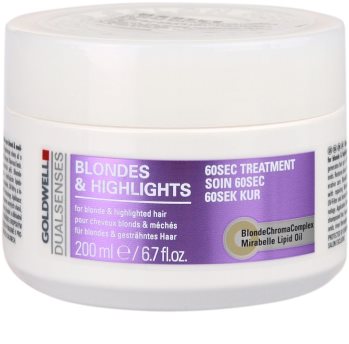 Goldwell Dualsenses Blondes & Highlights maska pro melírované vlasy