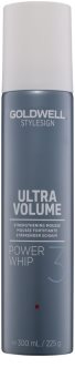 Goldwell StyleSign Ultra Volume espuma para o fortalecimento e volume do cabelo