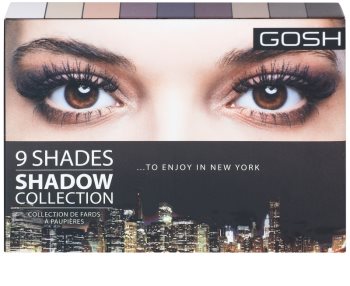 Gosh Shadow Collection палітра тіней з дзеркальцем