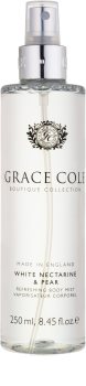 Grace Cole Boutique White Nectarine & Pear spray corporal refrescante