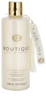 Grace Cole Boutique Nectarine Blossom & Grapefruit espuma de baño relajante