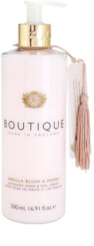 Grace Cole Boutique Vanilla Blush & Peony zjemňující krém na ruce a nehty