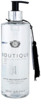 Grace Cole Boutique White Nectarine & Pear sabonete líquido para mãos
