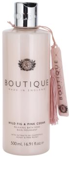 Grace Cole Boutique Wild Fig & Pink Cedar relaxační pěna do koupele