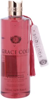 Grace Cole Boutique Warm Vanilla & Sandalwood beruhigendes Bade - und Duschgel