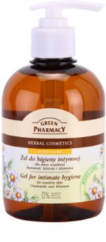 Green Pharmacy Body Care Chamomile & Allantoin gel pentru igiena intima pentru piele sensibila