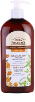 Green Pharmacy Body Care Calendula & Green Tea pomlajevalni losjon za telo s krepilnim učinkom