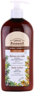 Green Pharmacy Body Care Olive & Argan Oil lotiune de corp hranitoare cu efect de hidratare