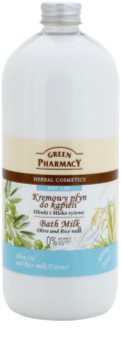 Green Pharmacy Body Care Olive & Rice Milk leite de banho
