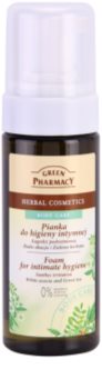 Green Pharmacy Body Care White Acacia & Green Tea espuma para la higiene íntima