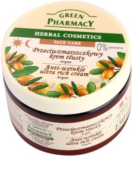 Green Pharmacy Face Care Argan odżywczy krem przeciwzmarszczkowy do skóry suchej