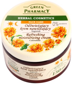 Green Pharmacy Face Care Calendula Refreshing Moisturizing Cream For Dehydrated Dry Skin