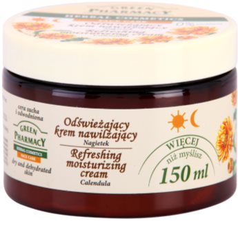 Green Pharmacy Face Care Calendula Refreshing Moisturizing Cream For Dehydrated Dry Skin