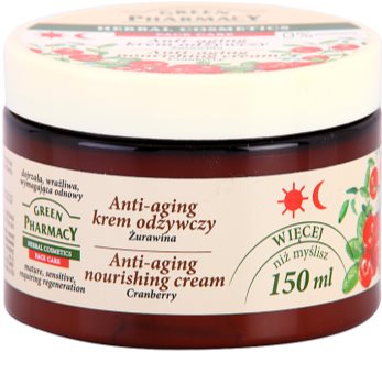 Green Pharmacy Face Care Cranberry Nourishing Cream with Anti-Aging Effect