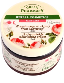 Green Pharmacy Face Care Rose odżywczy krem przeciwzmarszczkowy