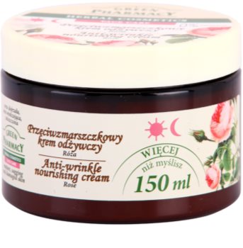 Green Pharmacy Face Care Rose odżywczy krem przeciwzmarszczkowy