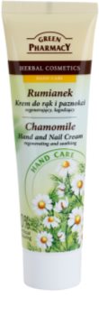 Green Pharmacy Hand Care Chamomile Regenerating and Soothing Cream for Hands and Nails