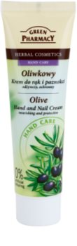 Green Pharmacy Hand Care Olive crema nutritiva y protectora para manos y uñas