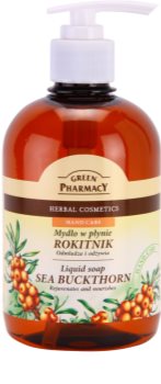Green Pharmacy Hand Care Sea Buckthorn jabón líquido