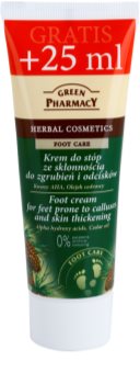 Green Pharmacy Foot Care Cream for Feet Prone to Calluses and Skin Thickening