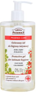 Green Pharmacy Pharma Care Oak Bark Cranberry gel protector para la higiene íntima