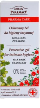 Green Pharmacy Pharma Care Oak Bark Cranberry schützendes Gel für die intime Hygiene