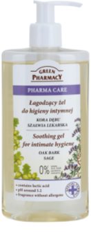 Green Pharmacy Pharma Care Oak Bark Sage gel calmant pentru igiena intima