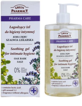 Green Pharmacy Pharma Care Oak Bark Sage gel calmant pentru igiena intima