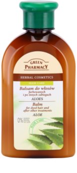 Green Pharmacy Hair Care Aloe balzsam festett, vegyileg kezelt hajra