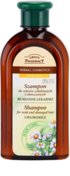 Green Pharmacy Hair Care Chamomile šampón pre oslabené a poškodené vlasy