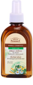 Green Pharmacy Hair Care bylinný elixír pre poškodené a lámavé vlasy