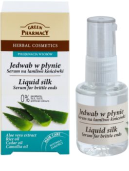 Green Pharmacy Hair Care Liquid Silk Serum für spröde Haarspitzen