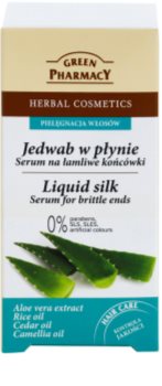 Green Pharmacy Hair Care Liquid Silk Serum für spröde Haarspitzen