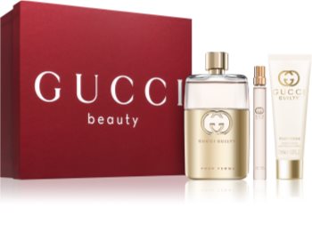 gucci guilty woda perfumowana 90 ml   zestaw 