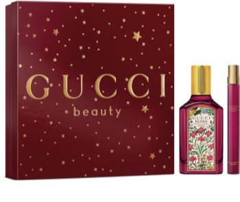 gucci flora gorgeous gardenia intense ekstrakt perfum 50 ml   zestaw 