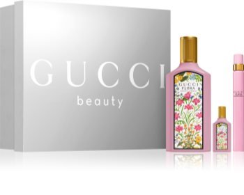 gucci flora gorgeous gardenia woda perfumowana 100 ml   zestaw