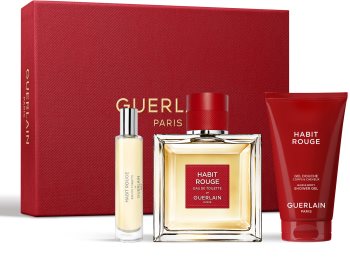 guerlain habit rouge woda toaletowa 100 ml   zestaw