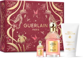 guerlain aqua allegoria forte rosa rossa woda perfumowana 75 ml   zestaw 