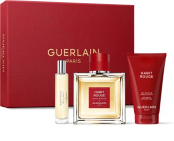 guerlain habit rouge woda toaletowa 10 ml   zestaw 