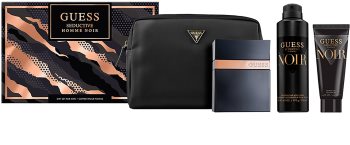 guess seductive homme noir woda toaletowa 100 ml   zestaw 