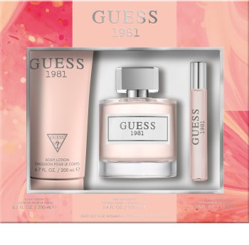 guess guess 1981 woda toaletowa 100 ml   zestaw