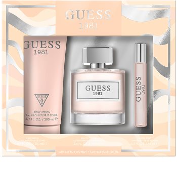 guess guess 1981 woda toaletowa 100 ml   zestaw  