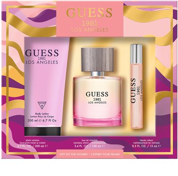 guess guess 1981 los angeles women woda toaletowa 100 ml   zestaw  